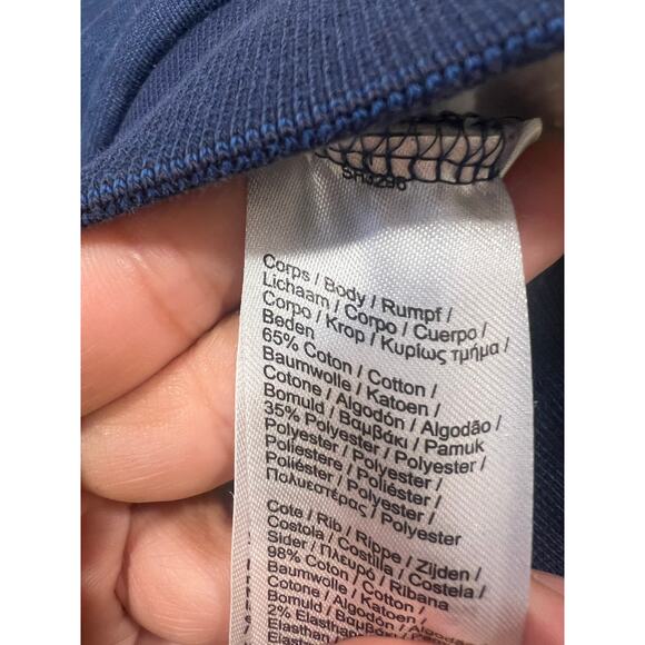 Mens Lacoste Classic Crew Neck Sweater Blue Large - Picture 6 of 7